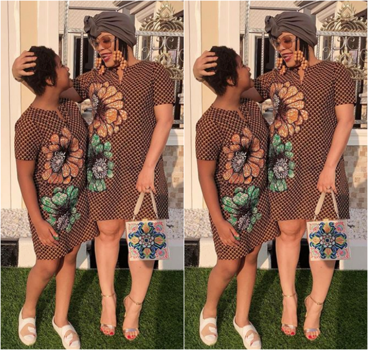 Ankara Fashion Feast: Coordinated Mother-Daughter Look