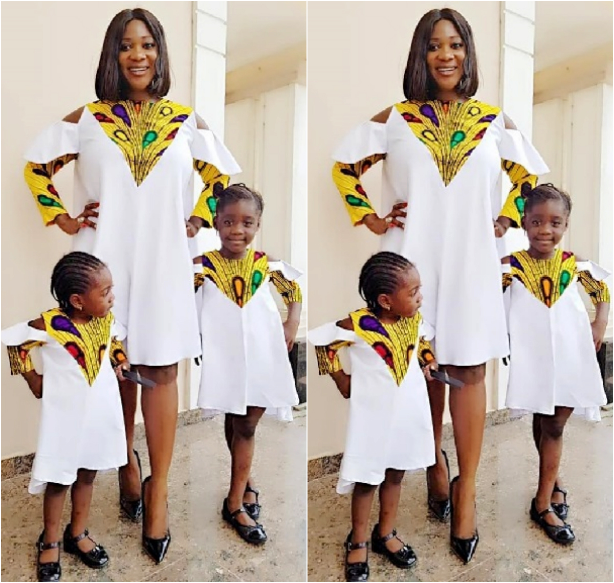 Ankara Fashion Feast: Coordinated Mother-Daughter Look