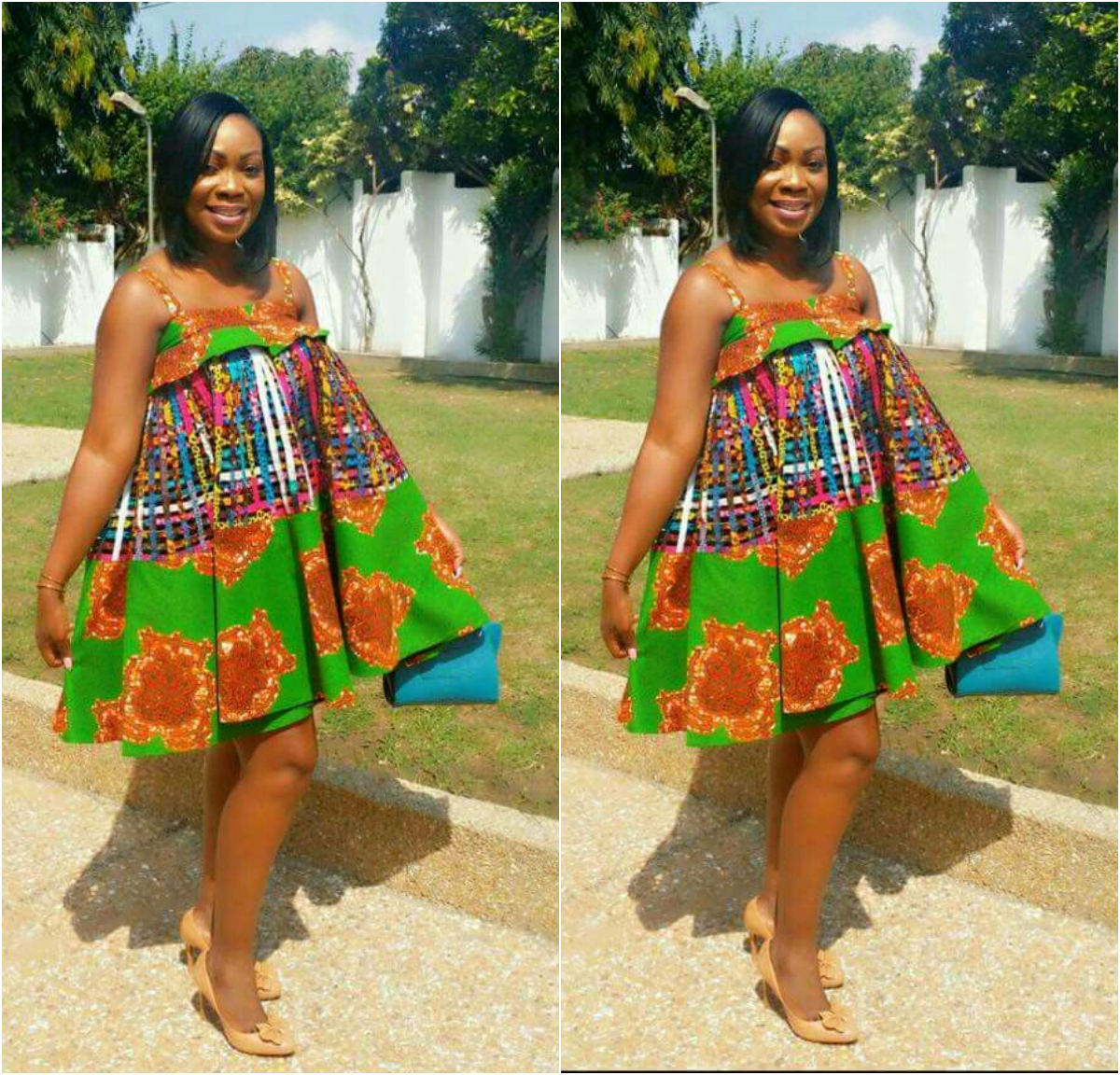 Ankara Styles You Can Wear As Maternity Outfits