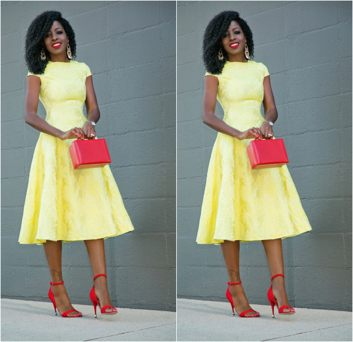 How To Look Pretty In A Yellow Dress Like Folake