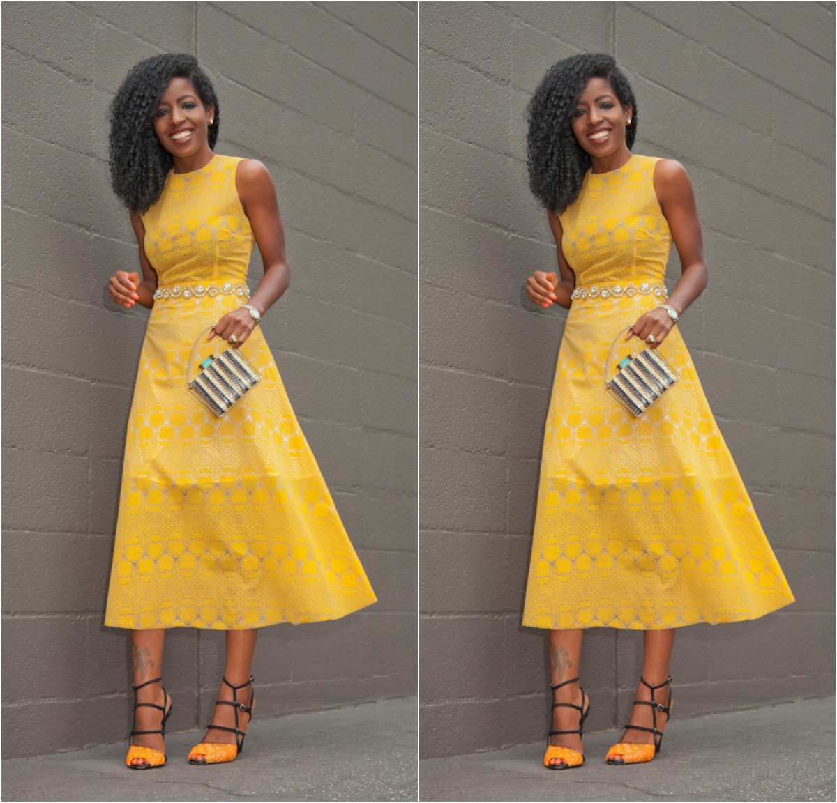 How To Look Pretty In A Yellow Dress Like Folake