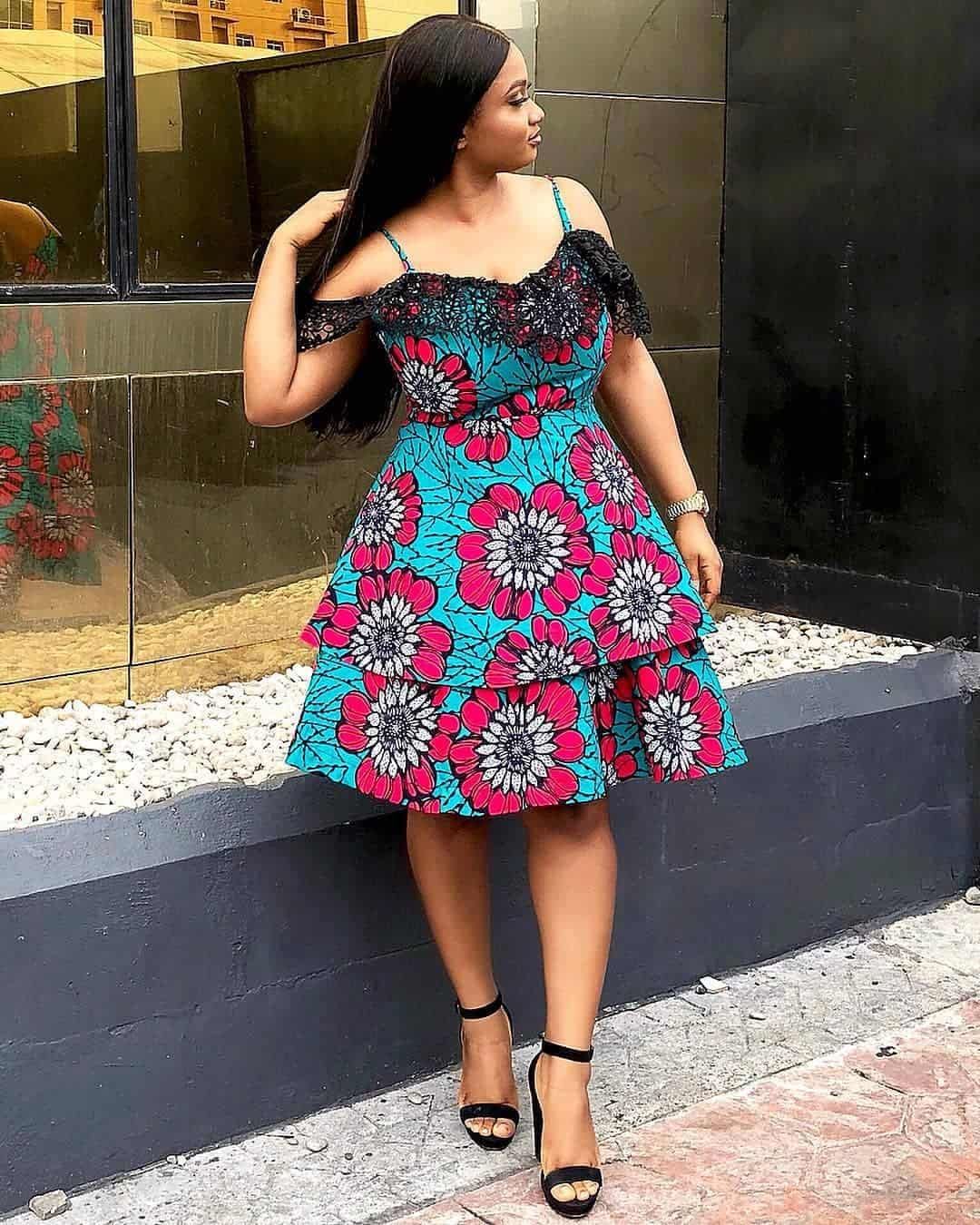 Latest Ankara Short Gown Styles