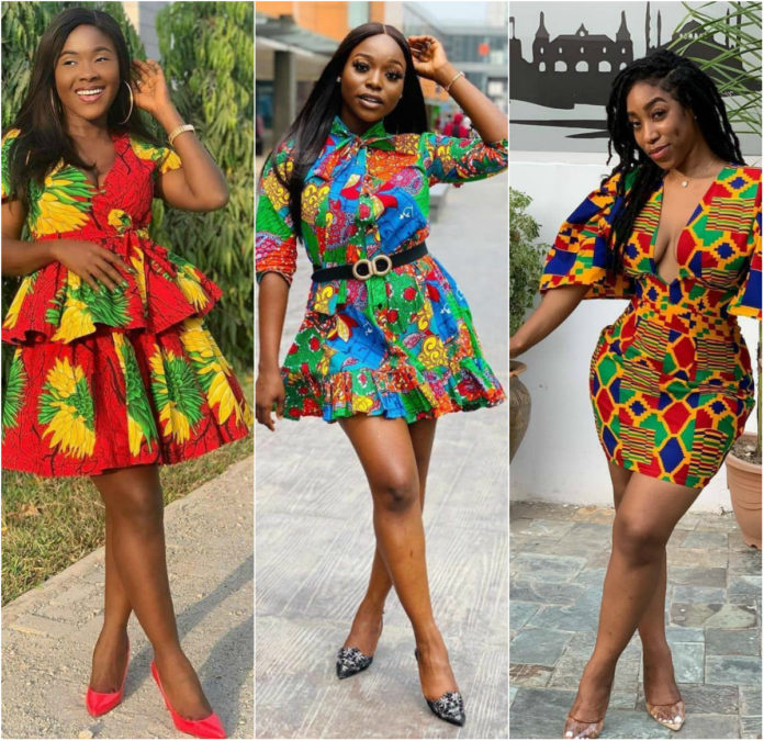 african short gowns styles