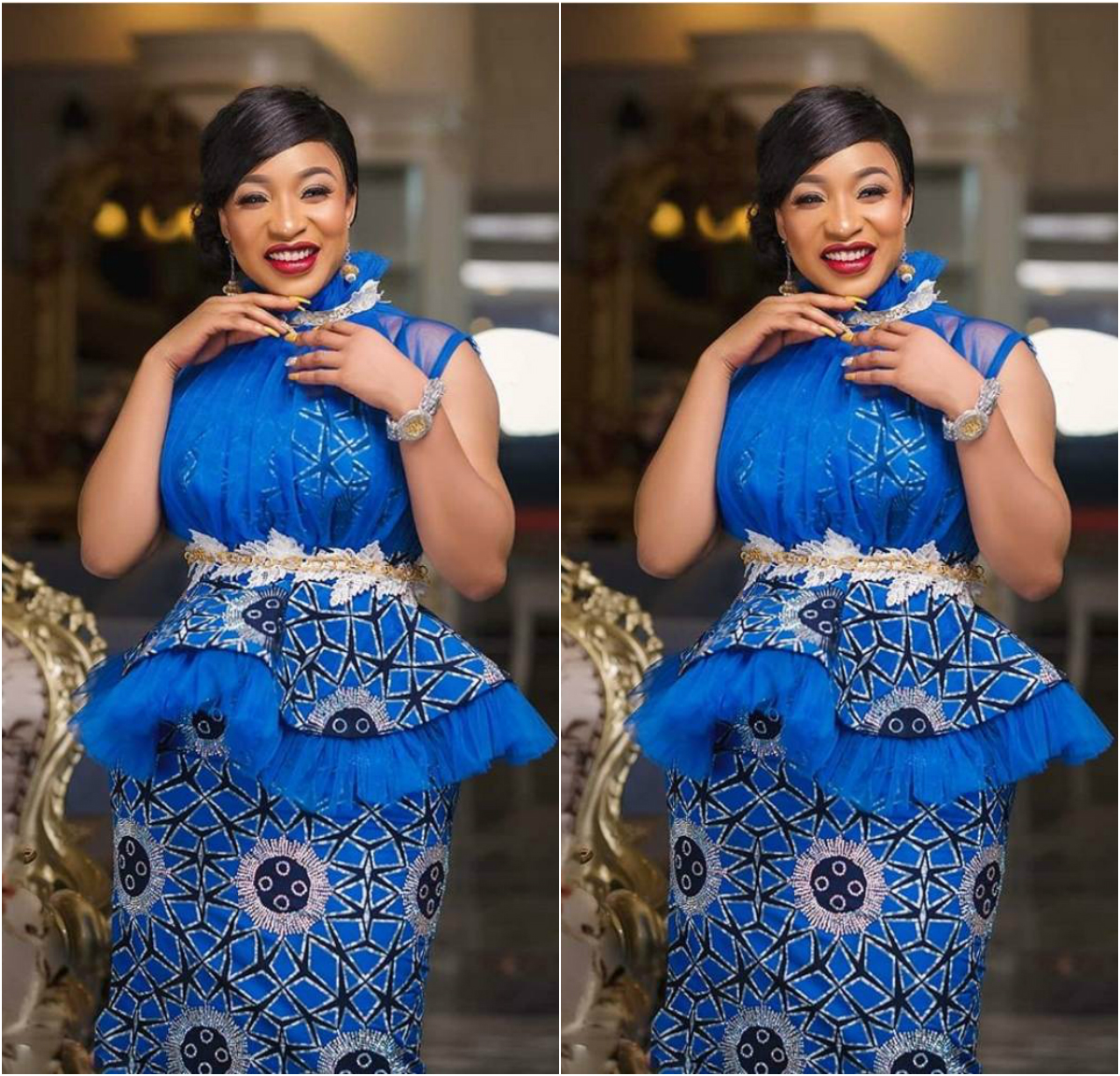 Remarkable African Print Styles From Tonto Dikeh's Wardrobe