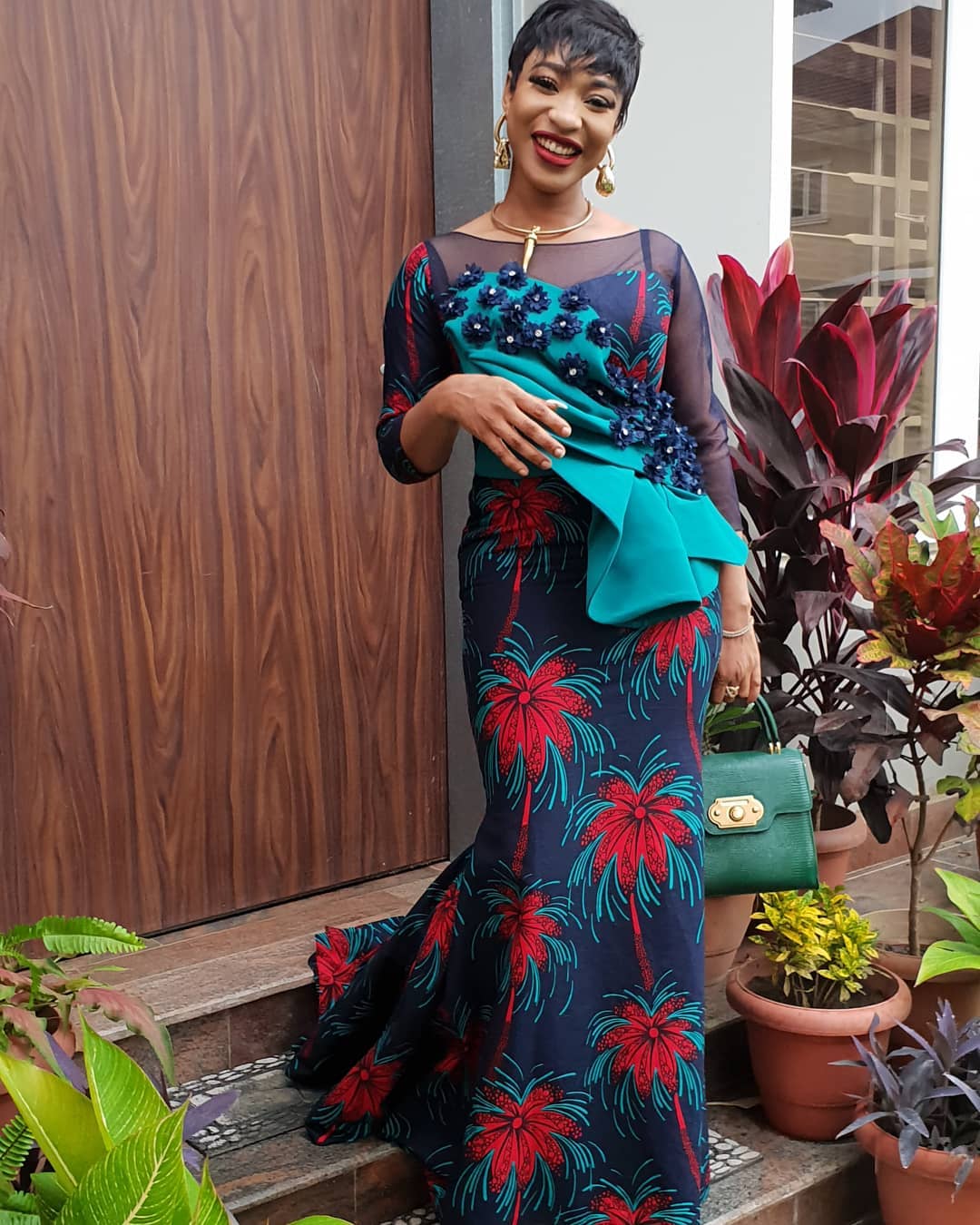 Remarkable African Print Styles From Tonto Dikeh's Wardrobe