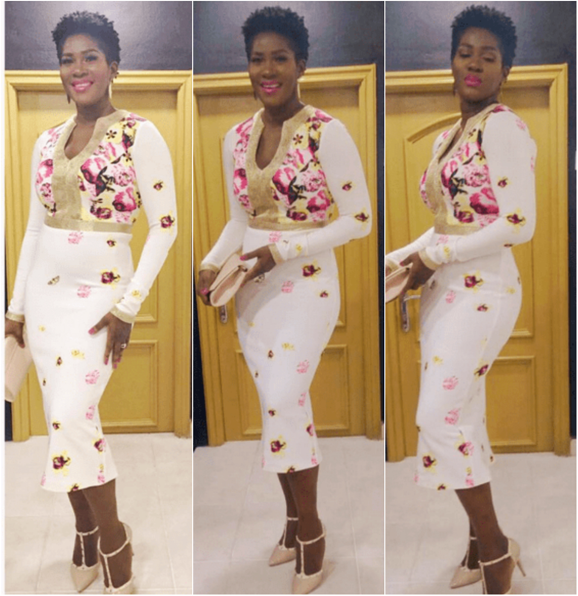 4 Times Stephanie Okereke Looked Gorgeous In A Floral Dress