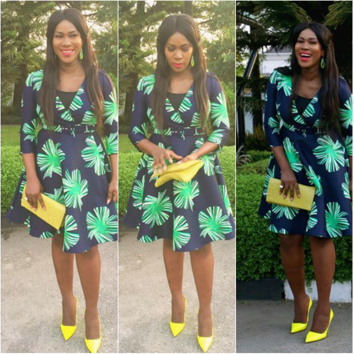 4 Times Stephanie Okereke Looked Gorgeous In A Floral Dress