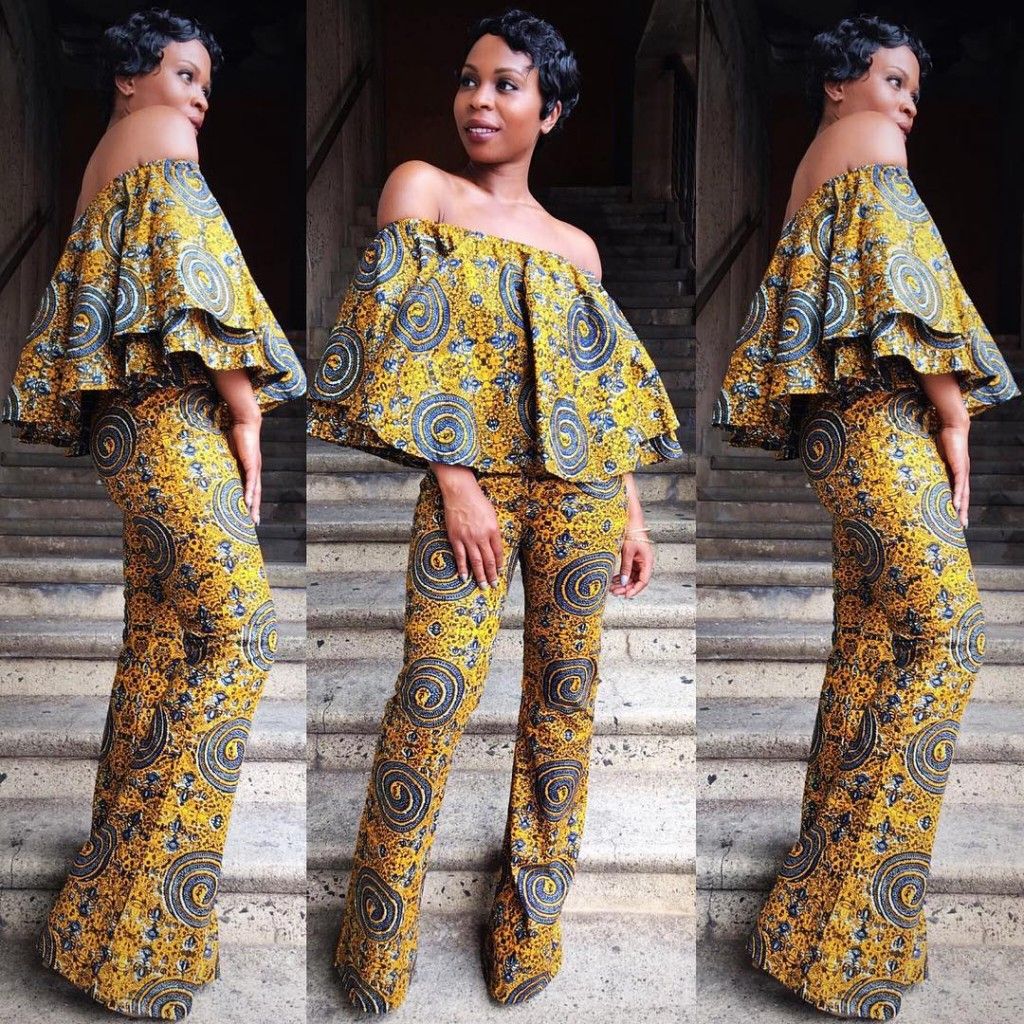 The Most Beautiful Ankara Palazzo Jumpsuits To Add To Your Wardrobe