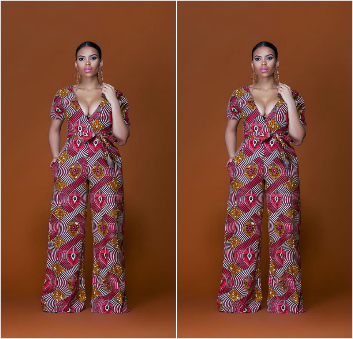 The Most Beautiful Ankara Palazzo Jumpsuits To Add To Your Wardrobe