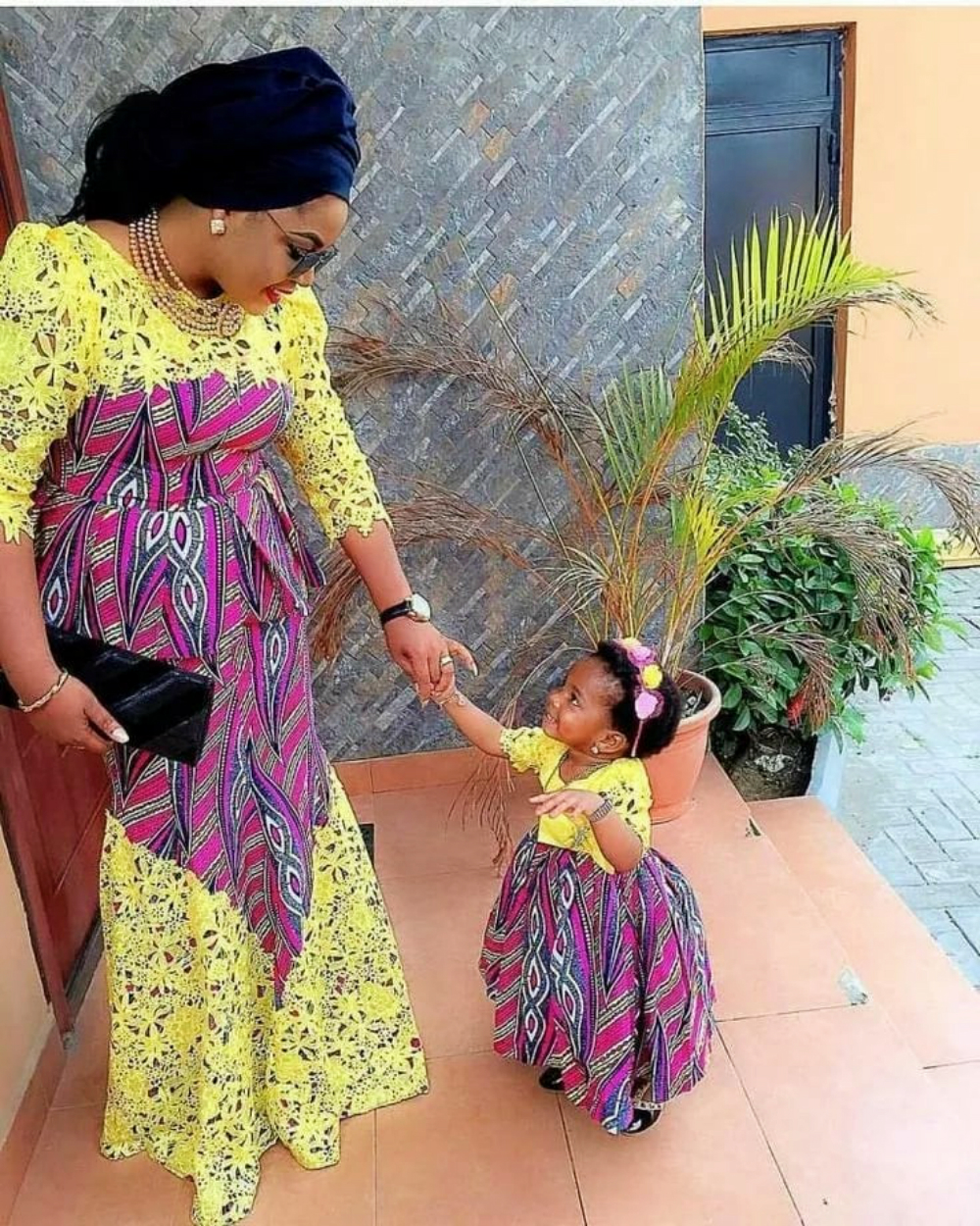 Too Cute: 25 Ankara Mother And Daughter Matching Outfits