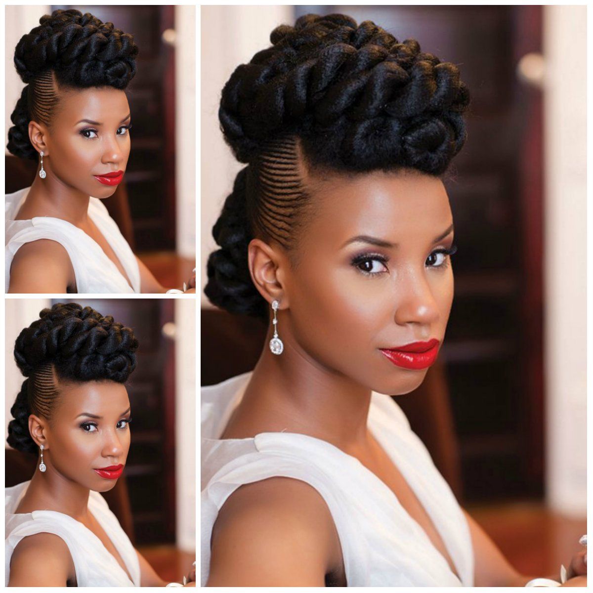 Top 29 Bridal Hairstyles For Women Of Colour - AFROCOSMOPOLITAN