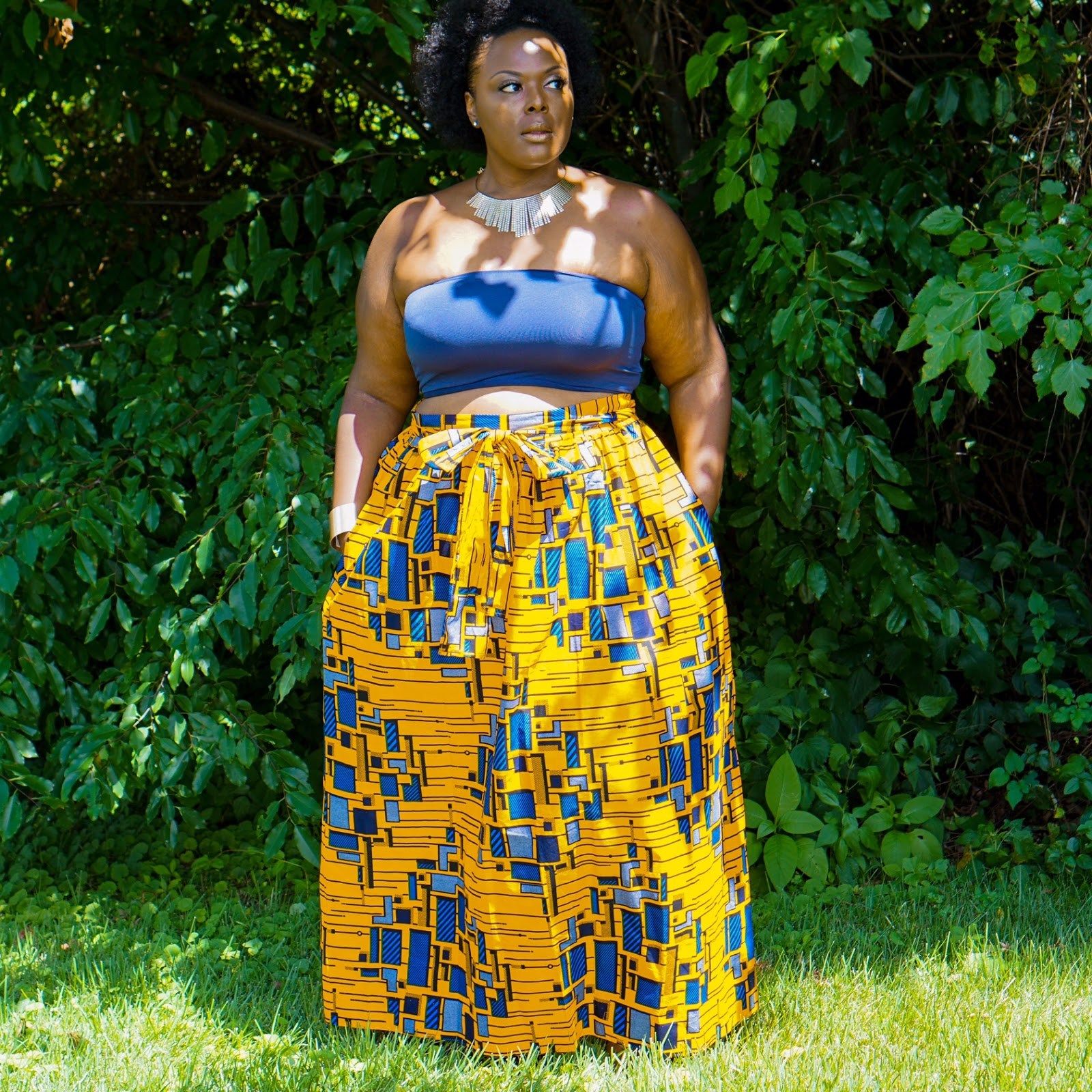 Ankara African Print Styles For Plus Size Women