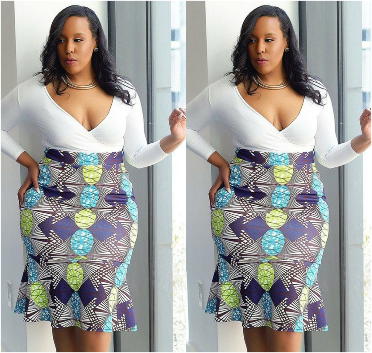 Ankara African Print Styles For Plus Size Women