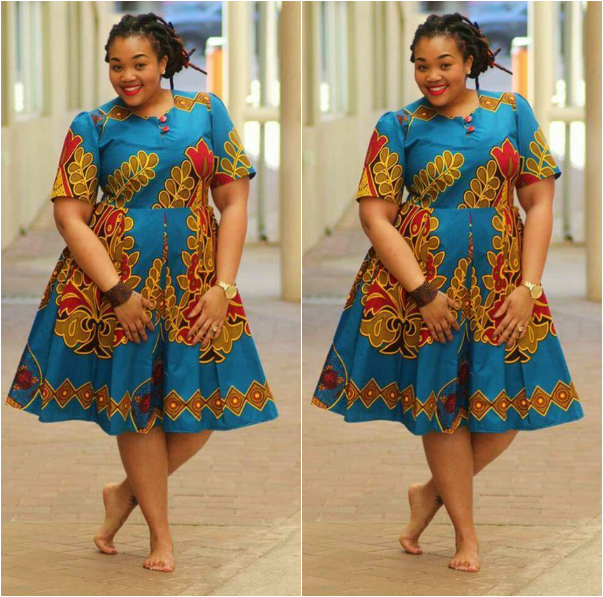 Ankara African Print Styles For Plus Size Women