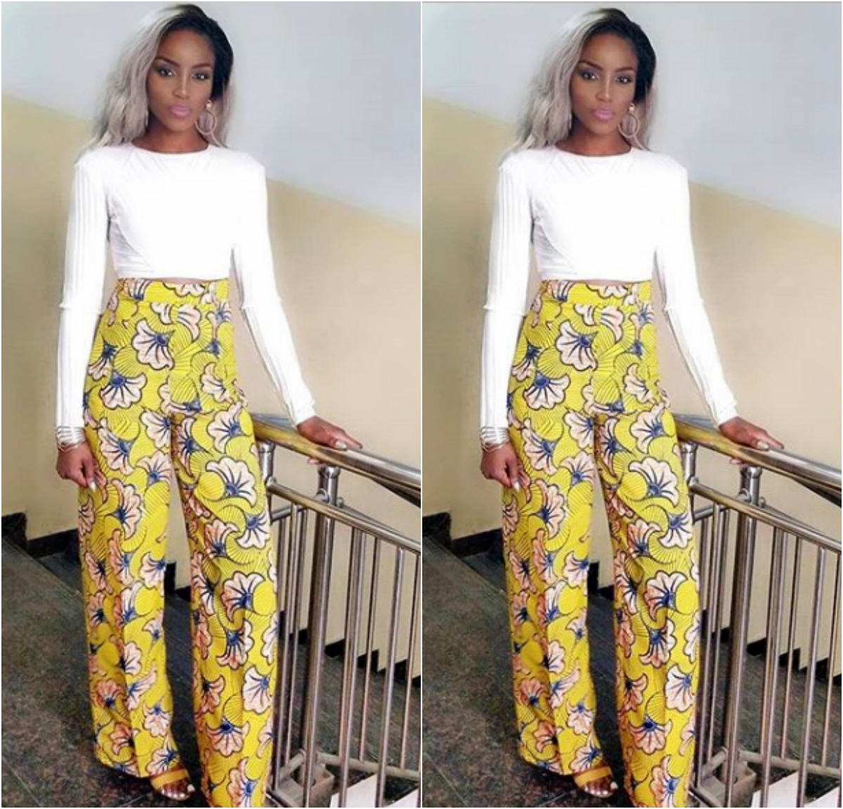 Ways African Women Are Rocking Ankara Palazzo Trousers With Tops