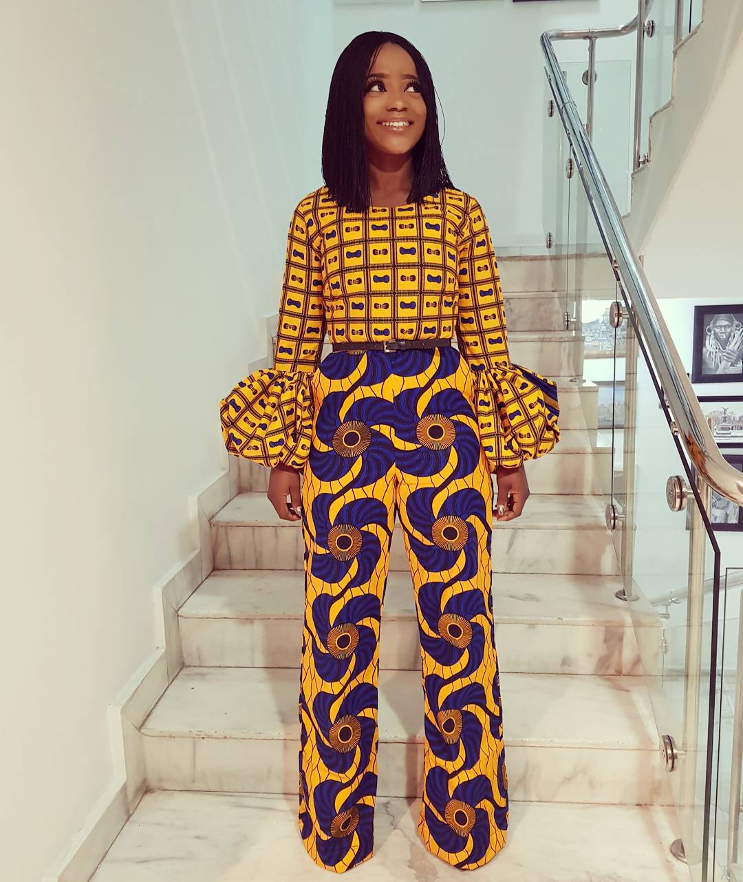  Ways African Women Are Rocking Ankara Palazzo Trousers With Tops