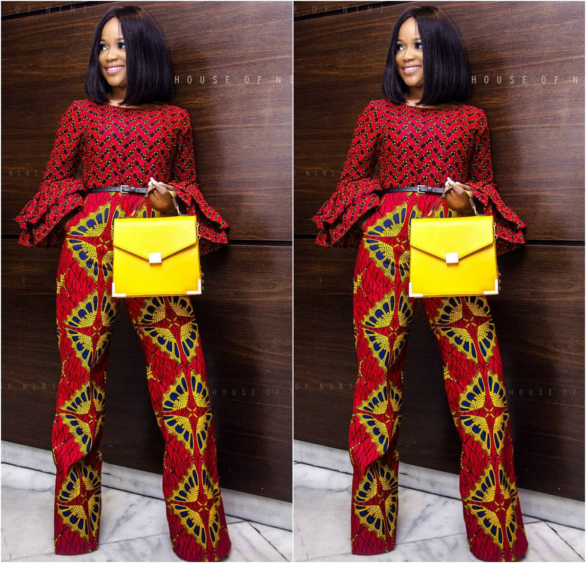  Ways African Women Are Rocking Ankara Palazzo Trousers With Tops