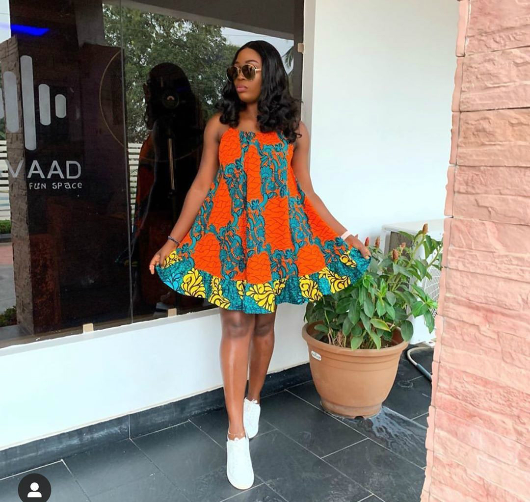 101 Latest Short Gown Ankara Styles For African Ladies