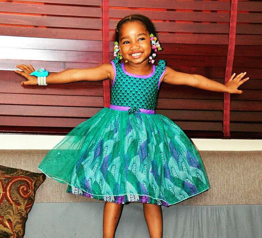 Super Cute Lace Styles For Children You Can Make With Ankara African Print