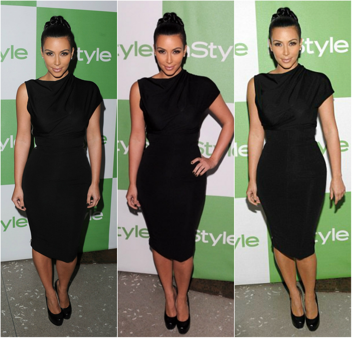 Ways To Rock A Black Dress Like Kim Kardashian