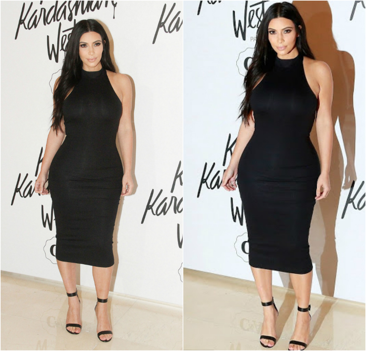 Ways To Rock A Black Dress Like Kim Kardashian