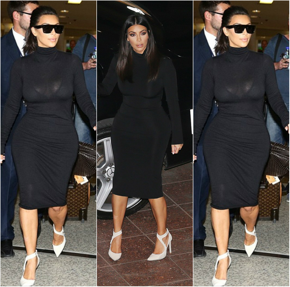 Ways To Rock A Black Dress Like Kim Kardashian