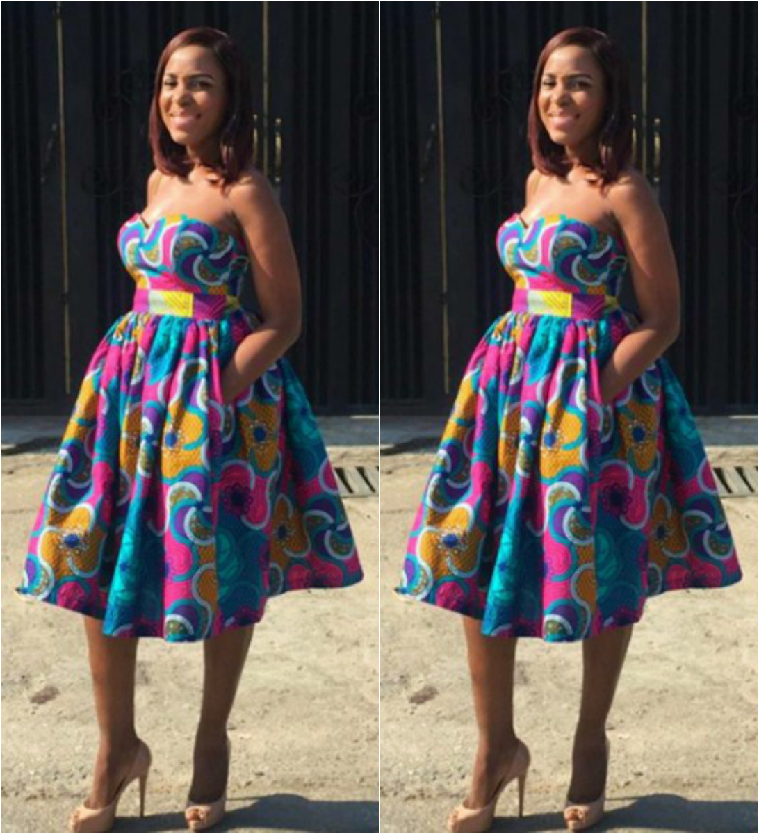 101 Latest Short Gown Ankara Styles For African Ladies