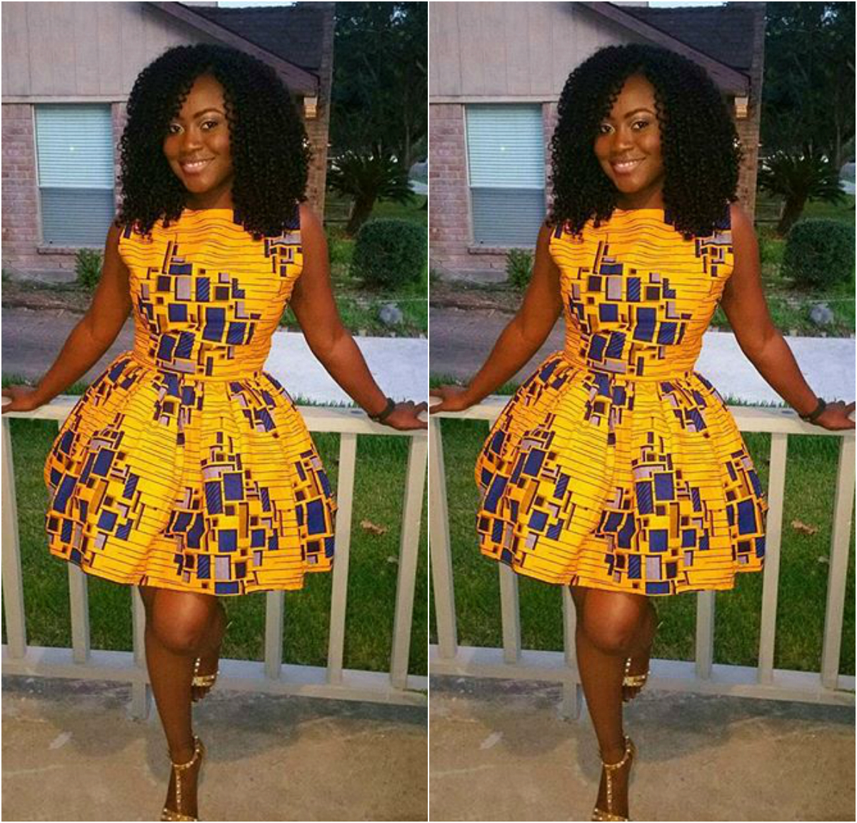 15 Amazing Ankara Short Dress Styles For Ladies