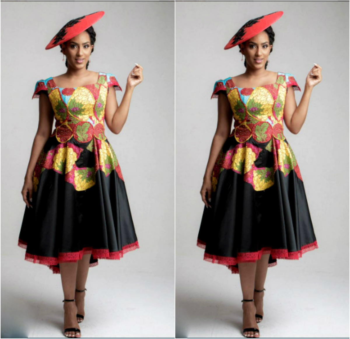 African Celebrity Styles: Juliet Ibrahim In Ankara