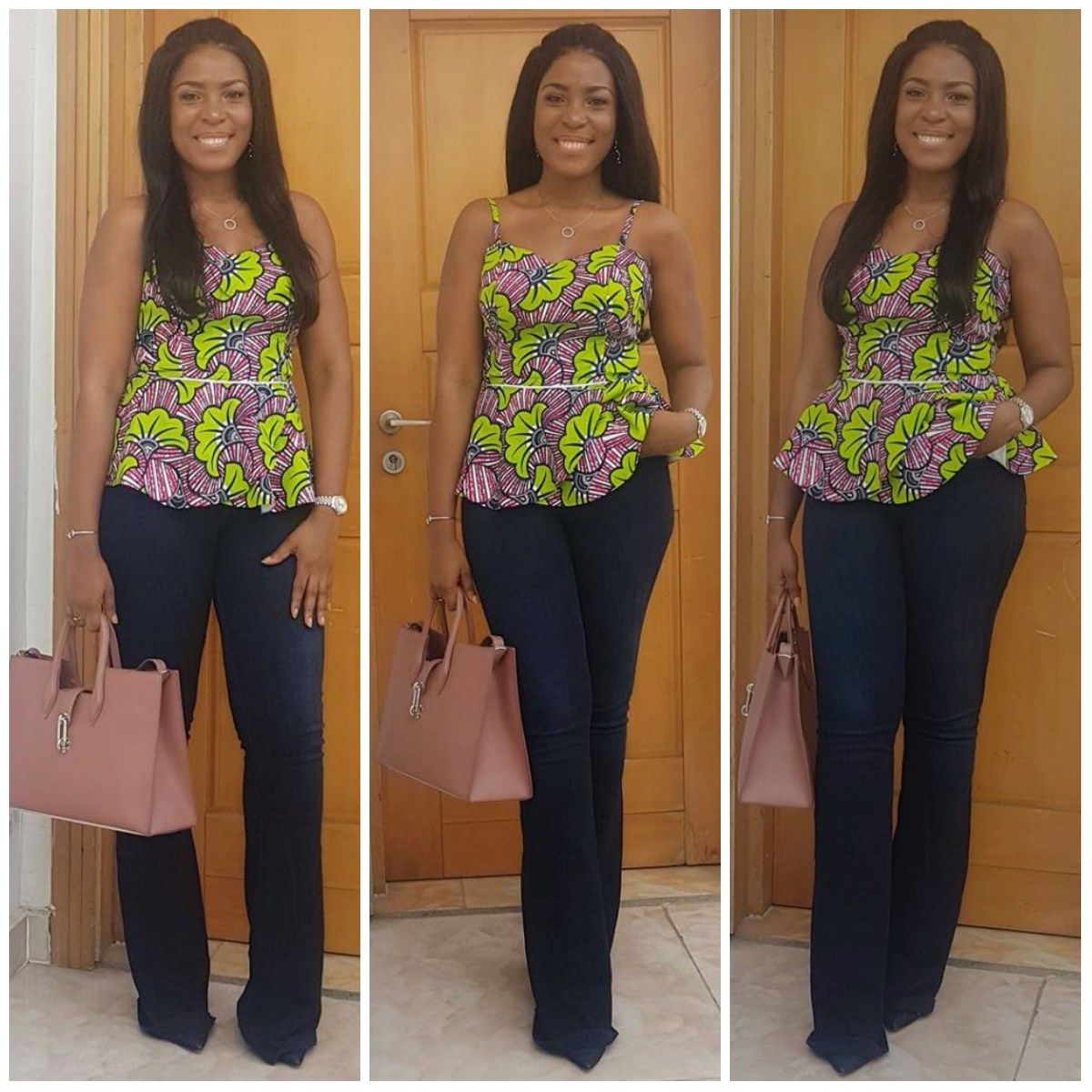 Rock Ankara Tops With Denim And Plain Pants