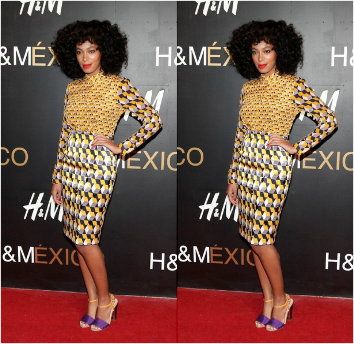 Striking Ankara Style From Solange Knowles