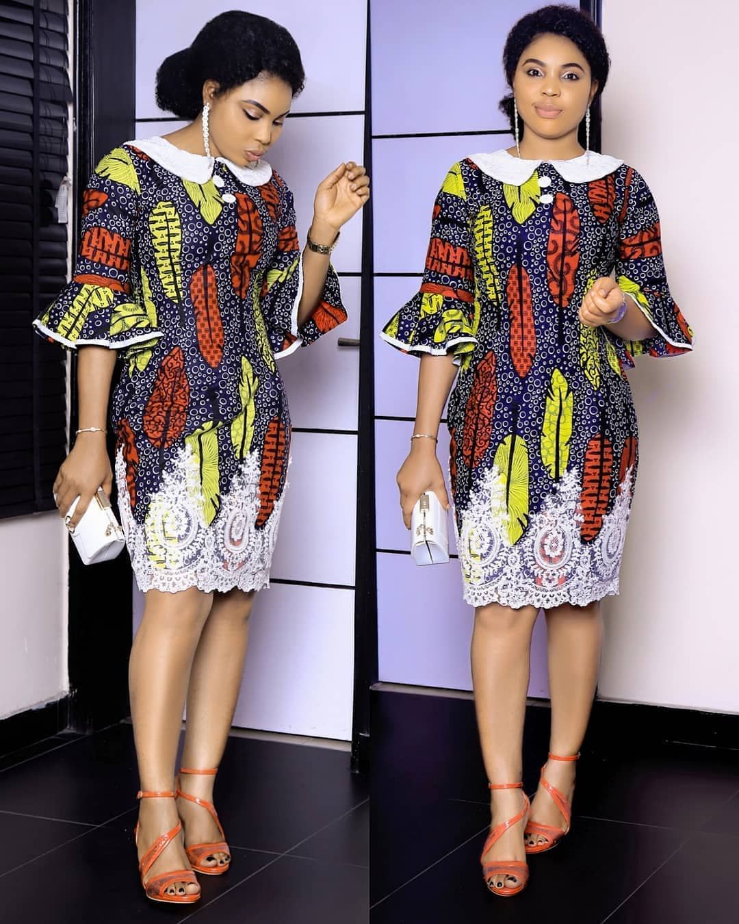 Graceful Ankara Print Styles For Working Ladies