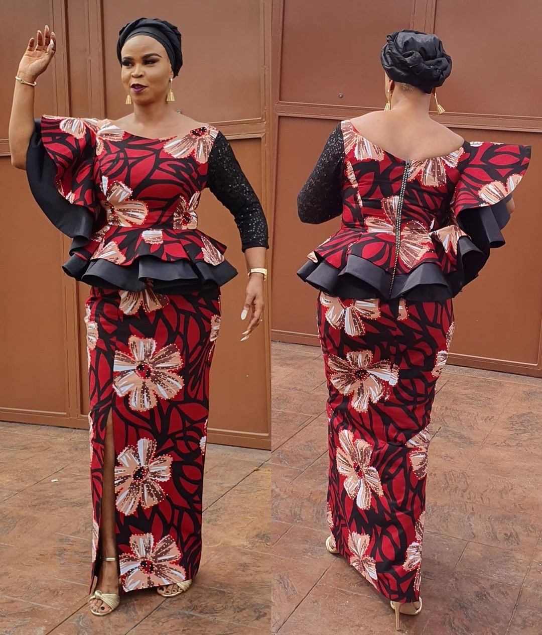 Most Powerful Latest Ankara Skirt And Blouse Styles For Females