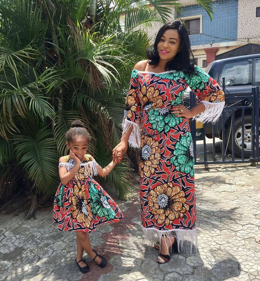 Mummy and Daughter Cutest Ankara African Print Styles