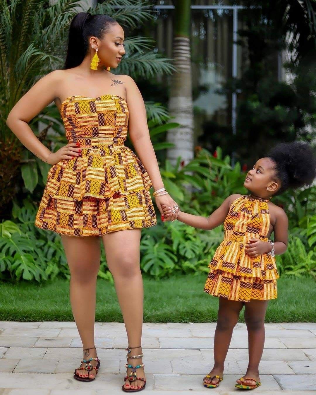 Mummy and Daughter Cutest Ankara African Print Styles