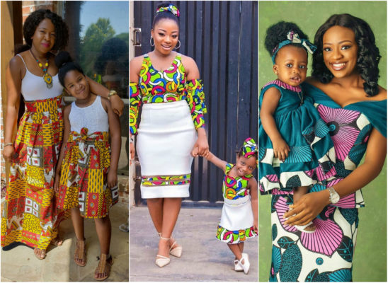 Mummy and Daughter Cutest Ankara African Print Styles