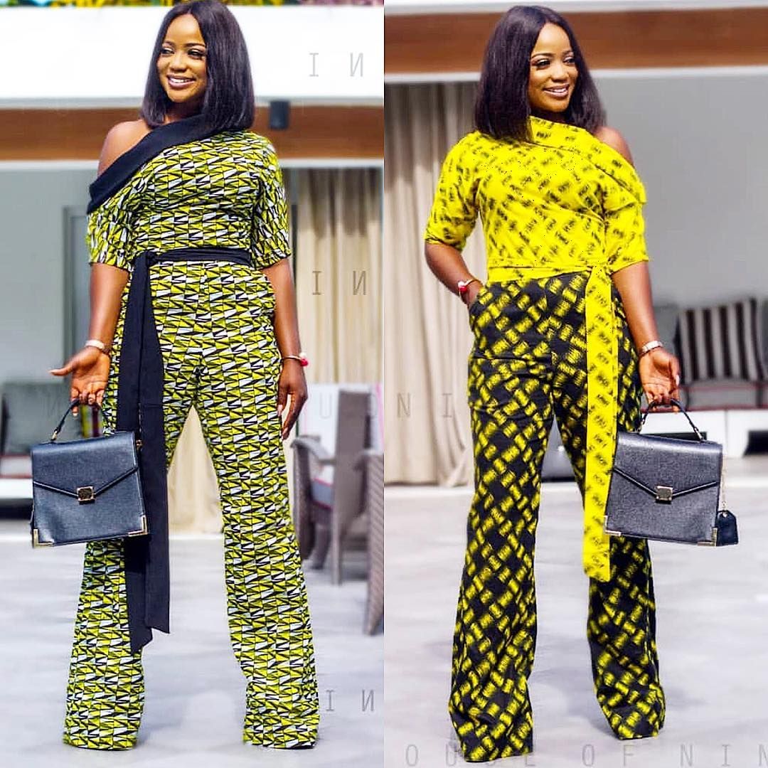 Trending Ankara Jumpsuits For African Print Lovers