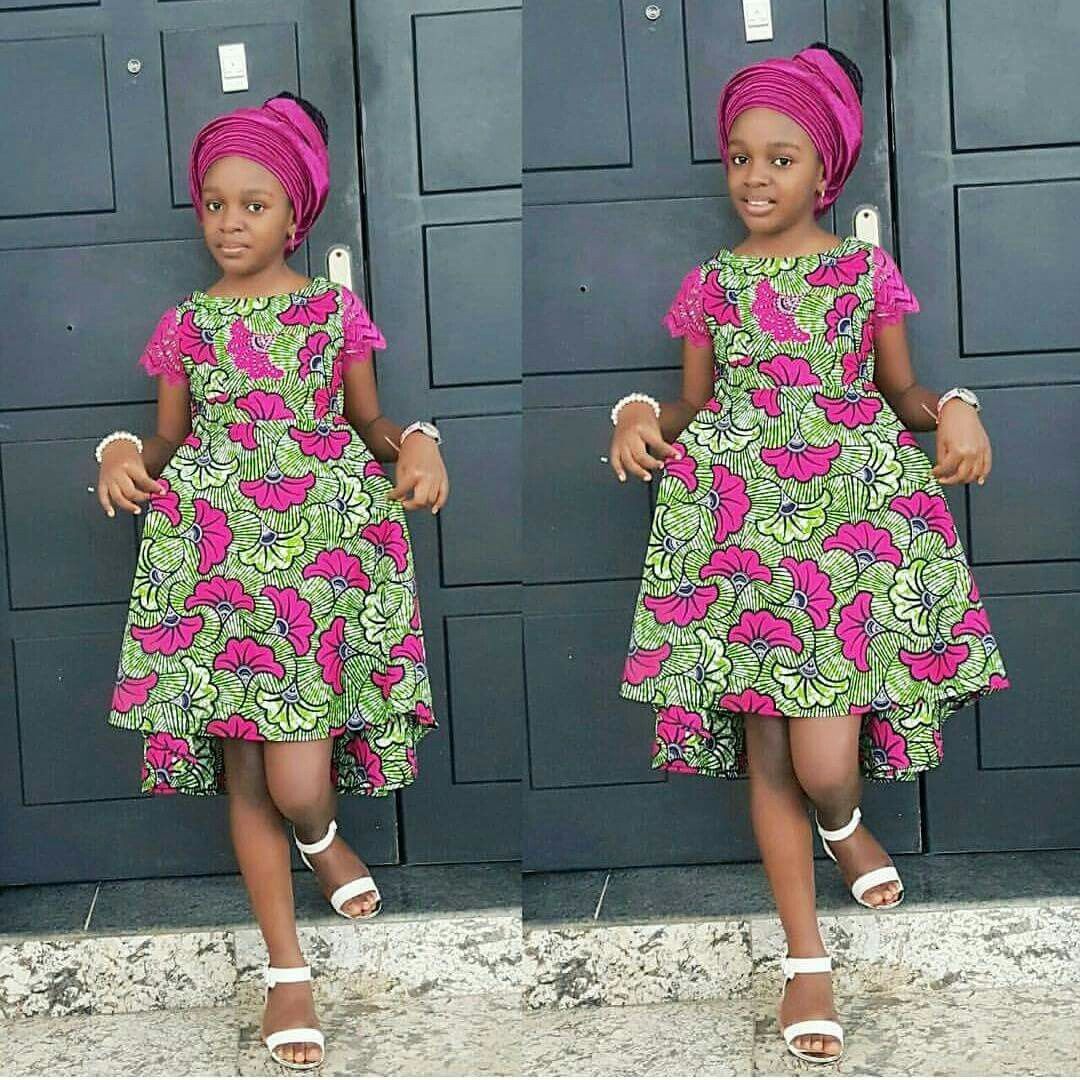 Uber Cute Ankara Styles For Little Girls