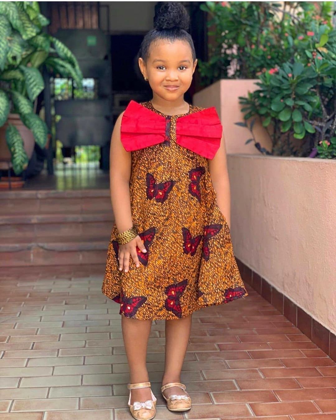 Uber Cute Ankara Styles For Little Girls