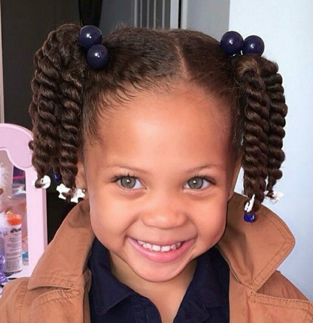 15 Adorable Braided Buns For Little Girls