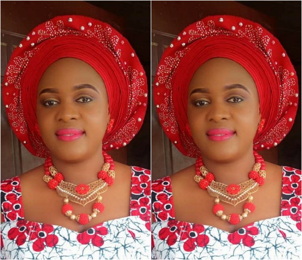 Red Gele Headgear: A Bold Fashion Accessory