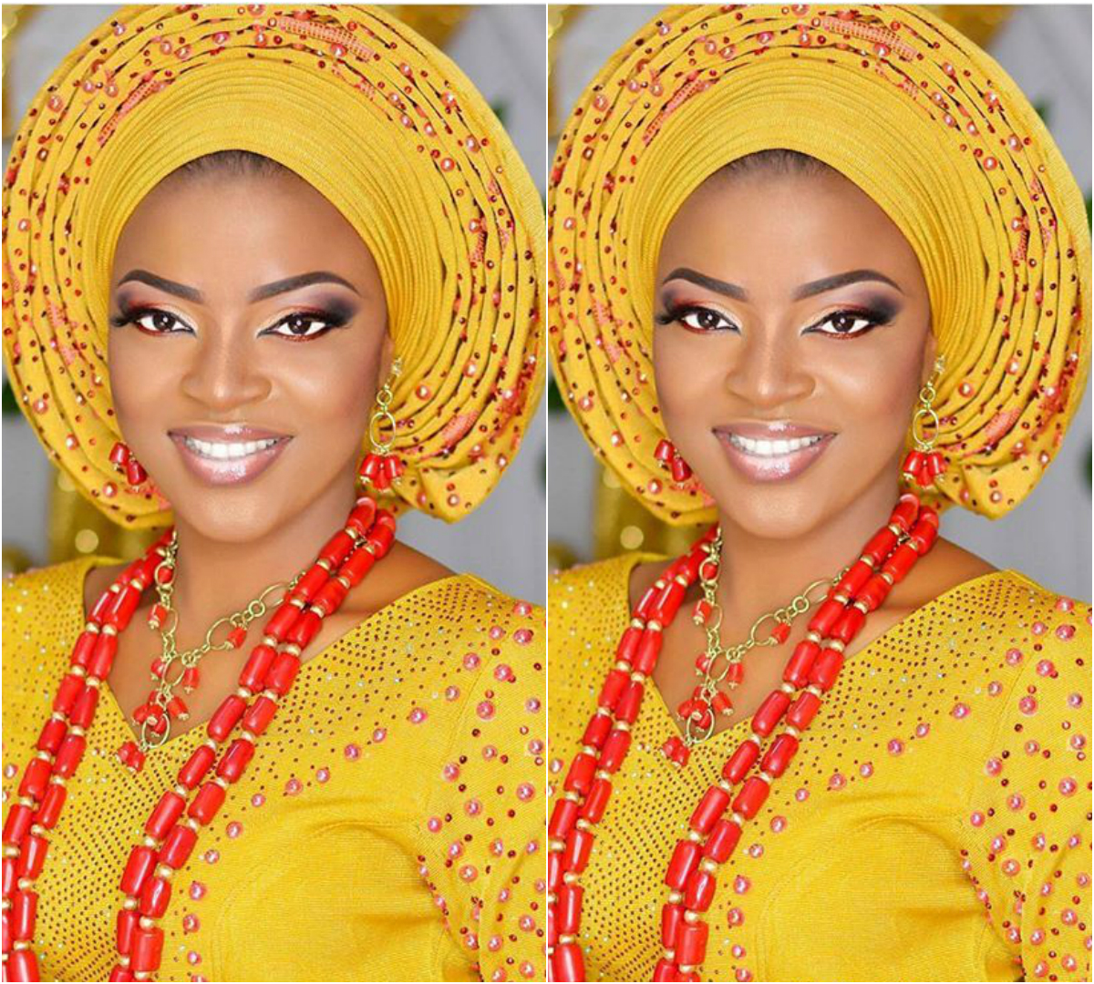 Women Fashion: Ways To Rock Yellow Gele Headgear