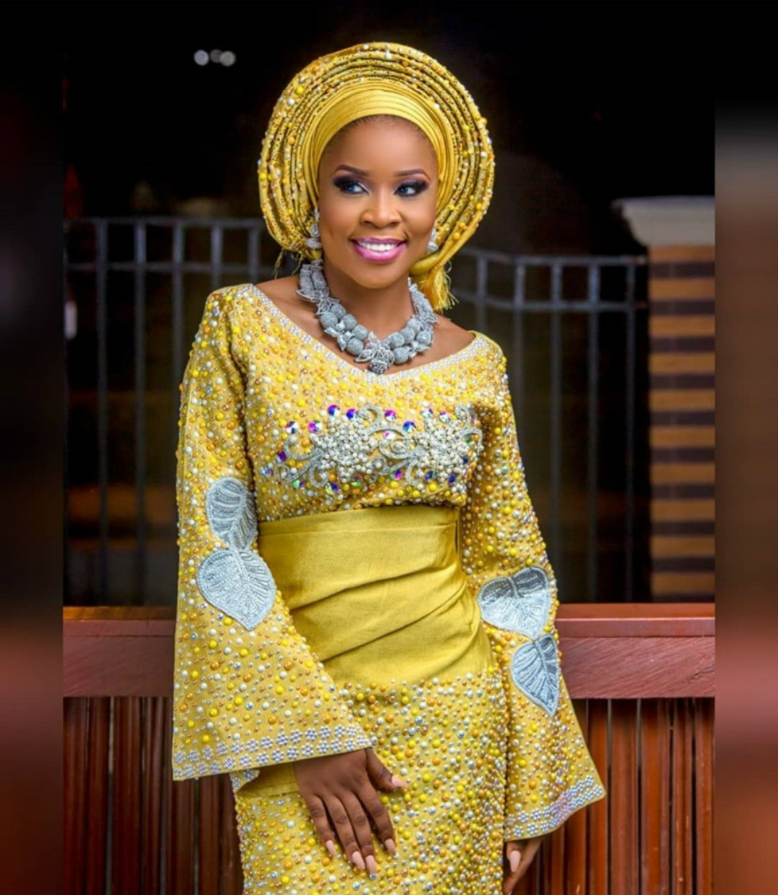 Women Fashion: Ways To Rock Yellow Gele Headgear