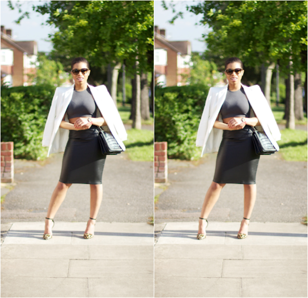 How To Style Black And White Outfits With Shirley B Eniang