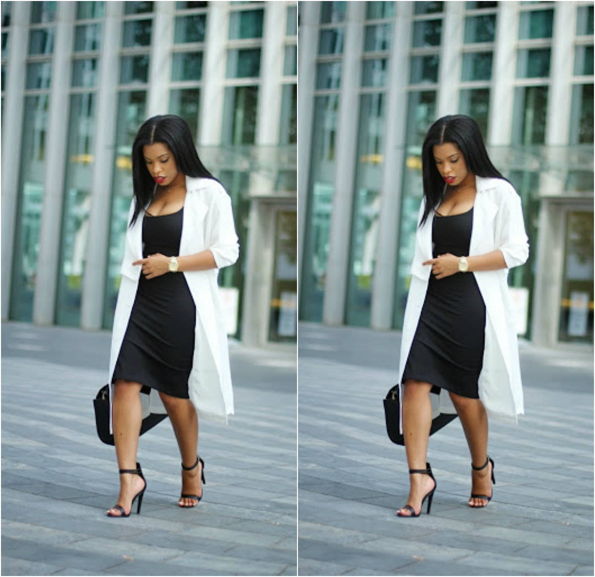 How To Style Black And White Outfits With Shirley B Eniang