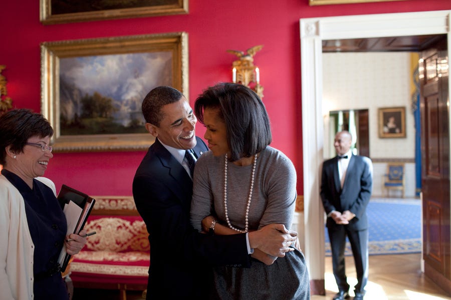 Michelle And Barack Obama 61 Most Romantic Moments - AFROCOSMOPOLITAN