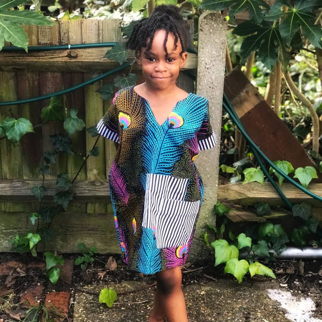 Precious African Print Styles For Little Girls