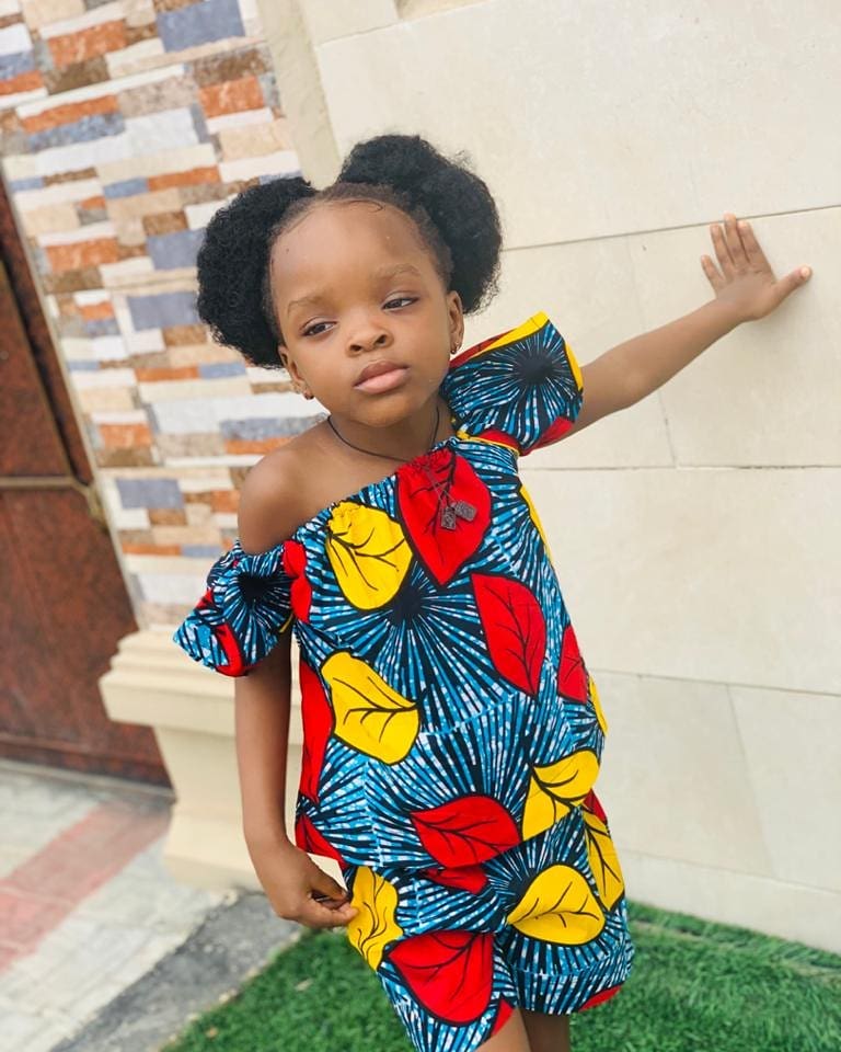 Precious African Print Styles For Little Girls