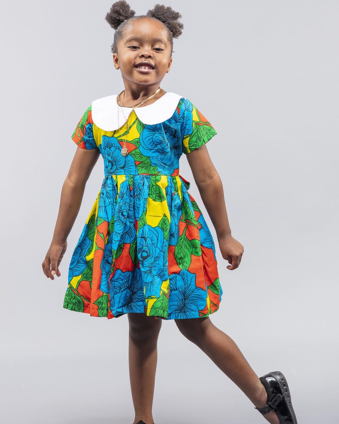 Precious African Print Styles For Little Girls