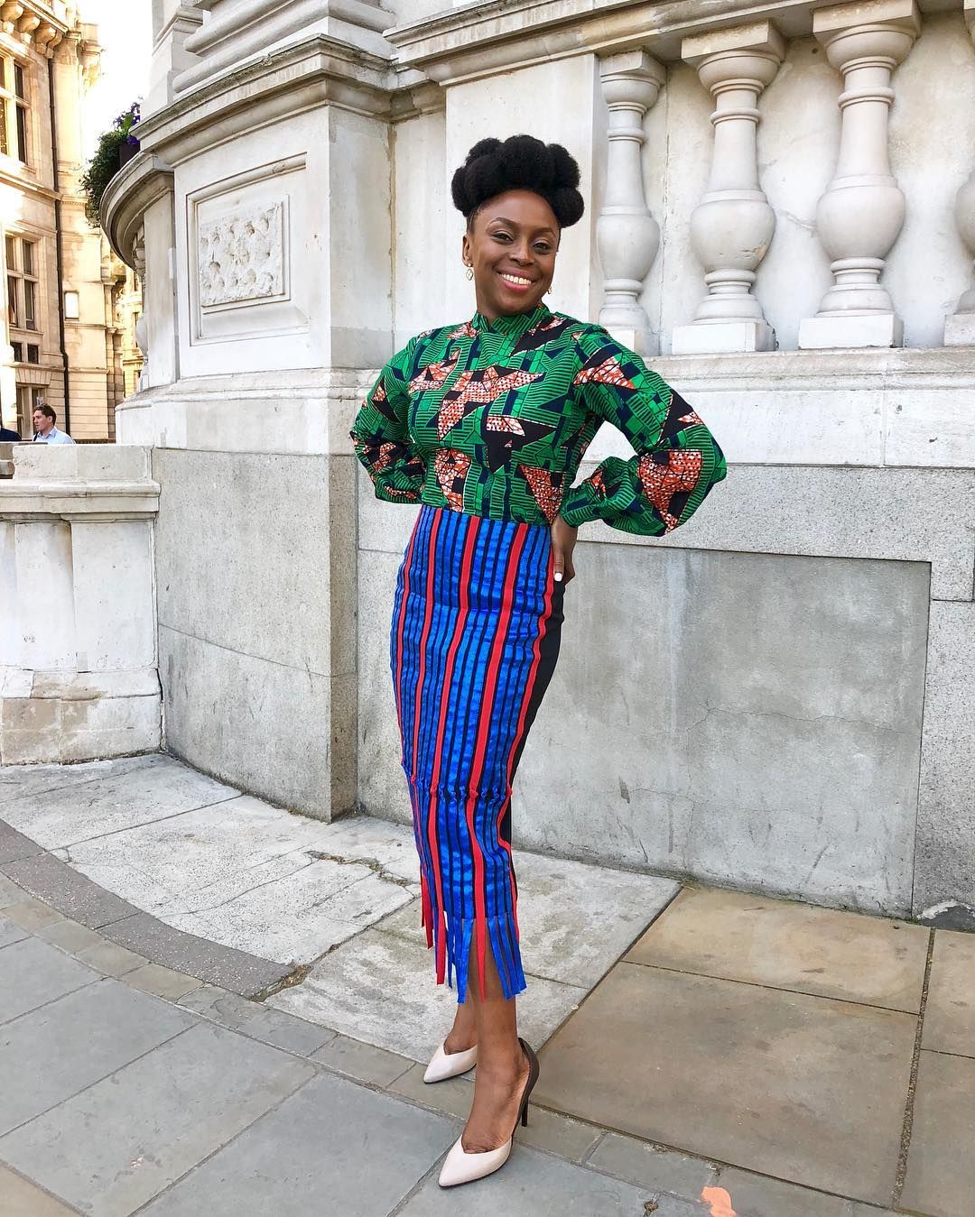 Delectable Ankara Styles From Chimamanda Ngozi Adichie